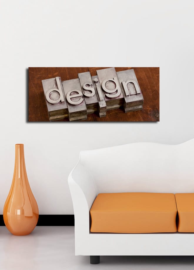 Dekorativ Canvastavla 30x70 cm - Flerfärgad - Inredning - Tavlor & konst - Canvastavlor