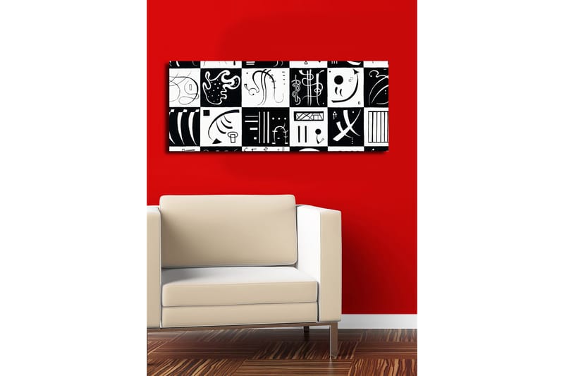 Dekorativ Canvastavla 30x70 cm - Flerfärgad - Inredning - Tavlor & konst - Canvastavlor