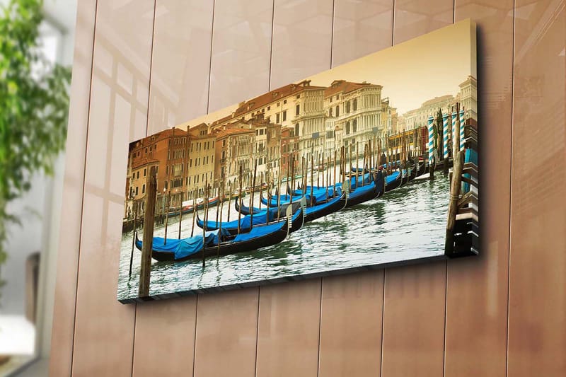 Dekorativ Canvastavla 30x70 cm - Flerfärgad - Inredning - Tavlor & konst - Canvastavlor