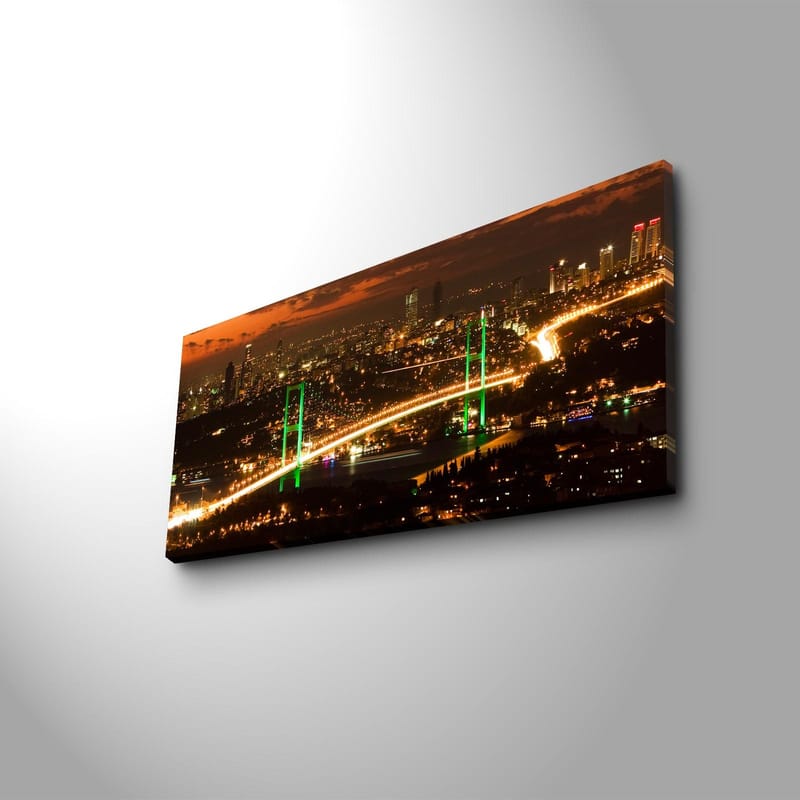 Dekorativ Canvastavla 30x70 cm, Flerfärgad