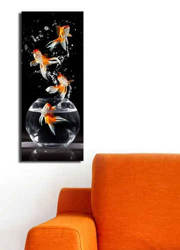 Dekorativ Canvastavla 30x70 cm - Flerfärgad - Inredning - Tavlor & konst - Canvastavlor