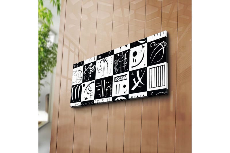 Dekorativ Canvastavla 30x70 cm - Flerfärgad - Inredning - Tavlor & konst - Canvastavlor