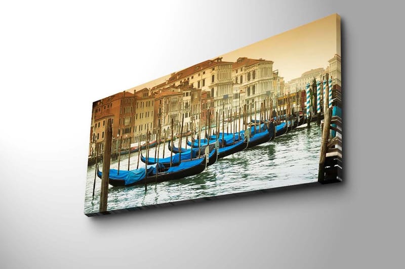 Dekorativ Canvastavla 30x70 cm - Flerfärgad - Inredning - Tavlor & konst - Canvastavlor