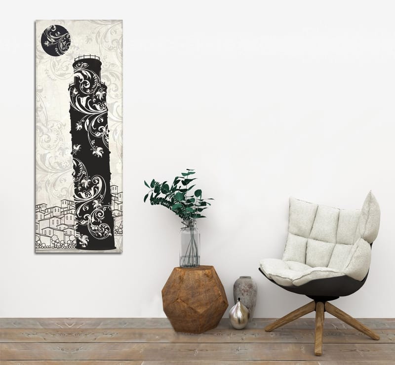 Dekorativ Canvastavla 30x80 cm - Flerfärgad - Inredning - Tavlor & konst - Canvastavlor
