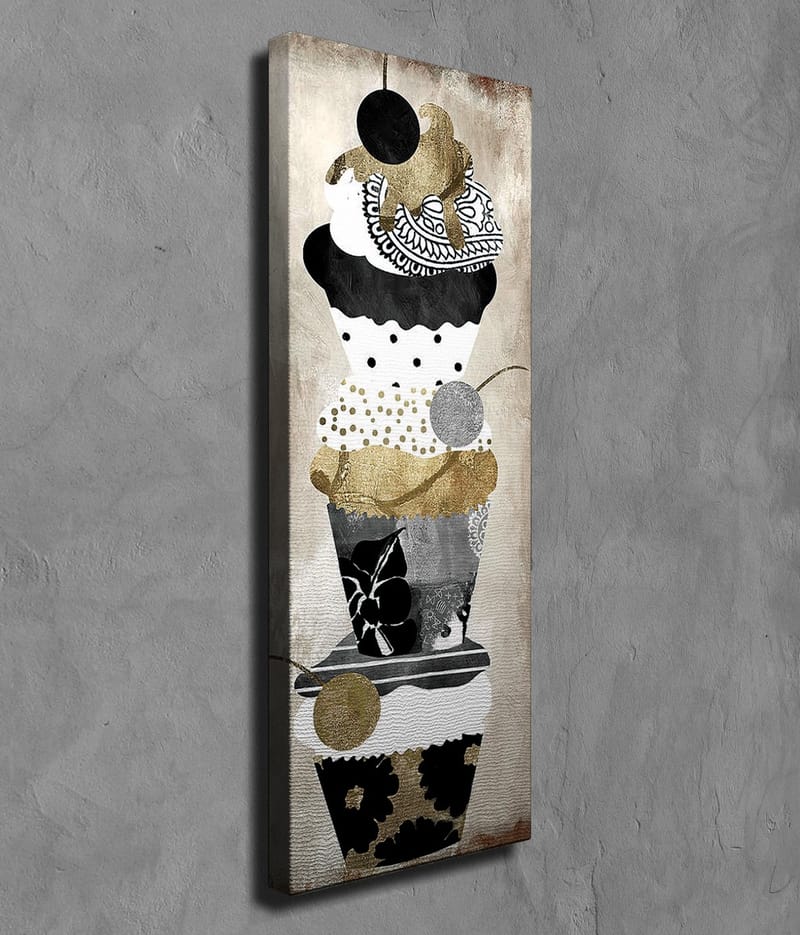 Dekorativ Canvastavla 30x80 cm - Flerfärgad - Inredning - Tavlor & konst - Canvastavlor
