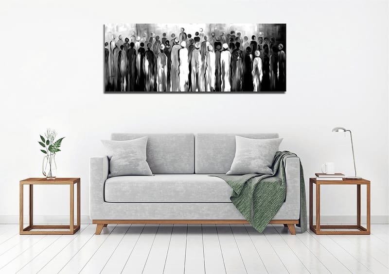 Dekorativ Canvastavla 30x80 cm - Flerfärgad - Inredning - Tavlor & konst - Canvastavlor