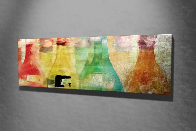 Dekorativ Canvastavla 30x80 cm - Flerfärgad - Inredning - Tavlor & konst - Canvastavlor