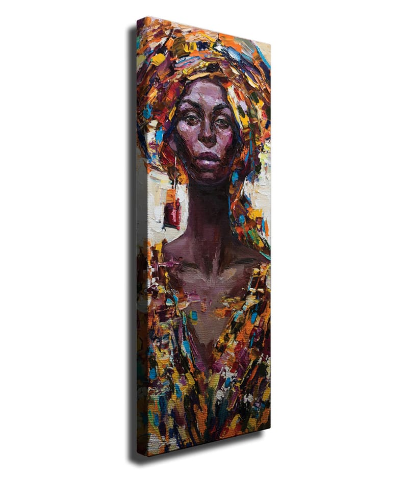 Dekorativ Canvastavla 30x80 cm - Flerfärgad - Inredning - Tavlor & konst - Canvastavlor