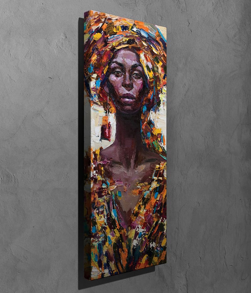 Dekorativ Canvastavla 30x80 cm - Flerfärgad - Inredning - Tavlor & konst - Canvastavlor