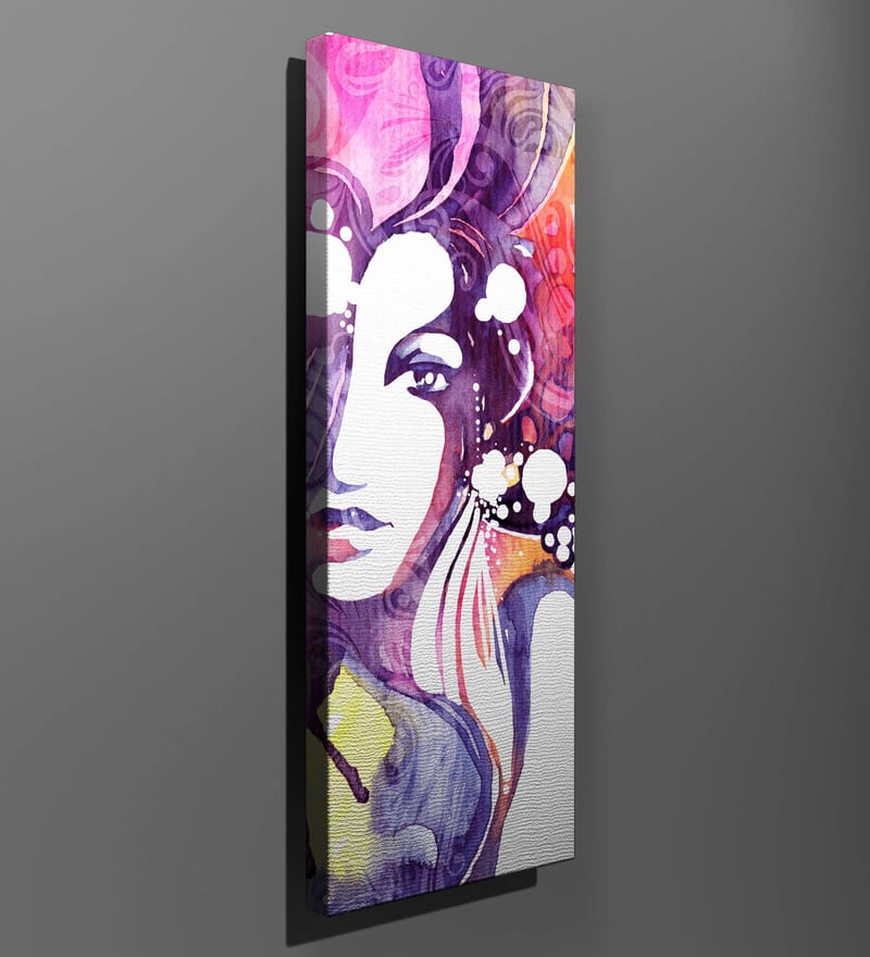 Dekorativ Canvastavla 30x80 cm - Flerfärgad - Inredning - Tavlor & konst - Canvastavlor