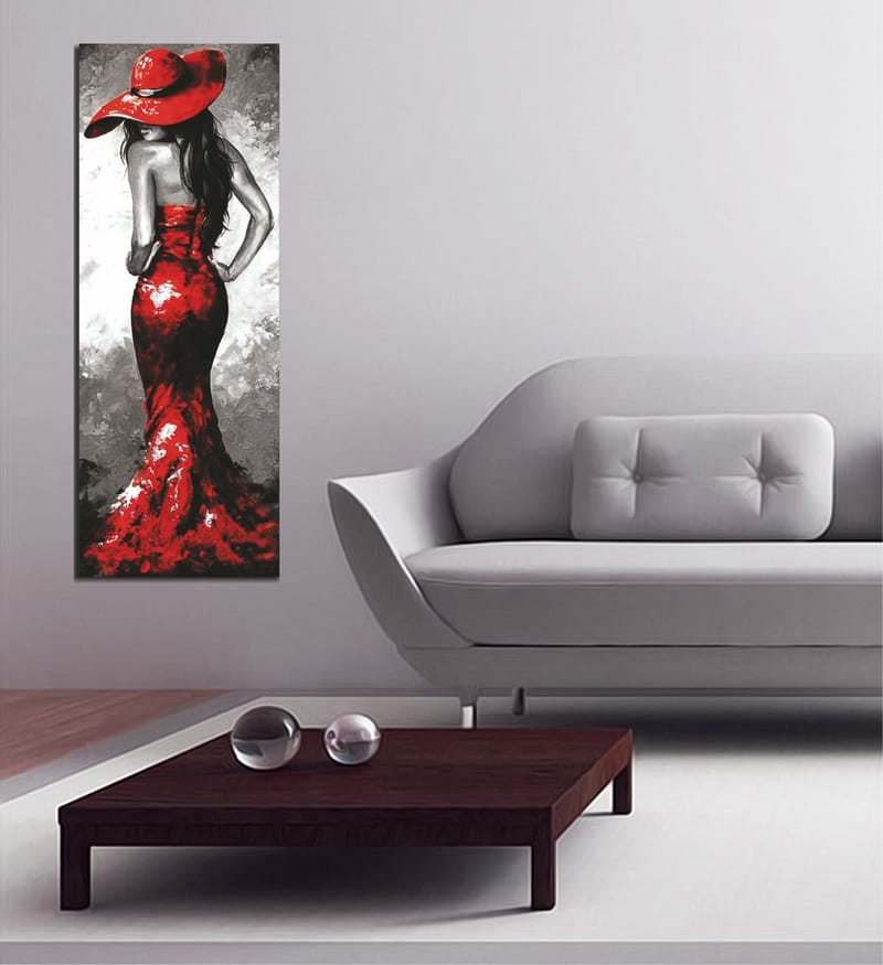 Dekorativ Canvastavla 30x80 cm - Flerfärgad - Inredning - Tavlor & konst - Canvastavlor