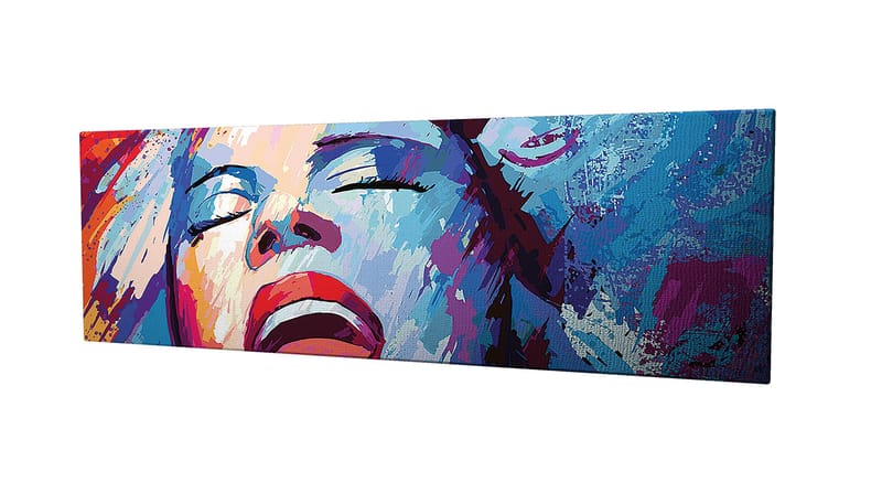 Dekorativ Canvastavla 30x80 cm - Flerfärgad - Inredning - Tavlor & konst - Canvastavlor