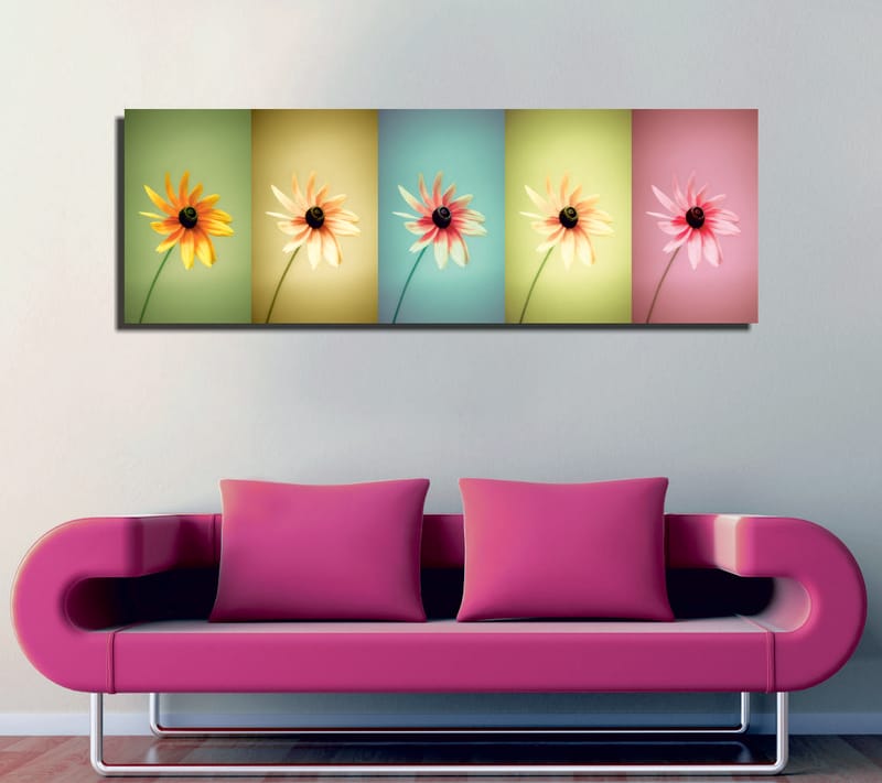 Dekorativ Canvastavla 30x80 cm - Flerfärgad - Inredning - Tavlor & konst - Canvastavlor