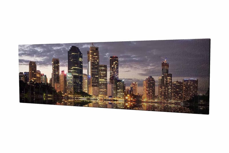 Dekorativ Canvastavla 30x80 cm - Flerfärgad - Inredning - Tavlor & konst - Canvastavlor