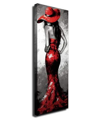 Dekorativ Canvastavla 30x80 cm - Flerfärgad - Inredning - Tavlor & konst - Canvastavlor