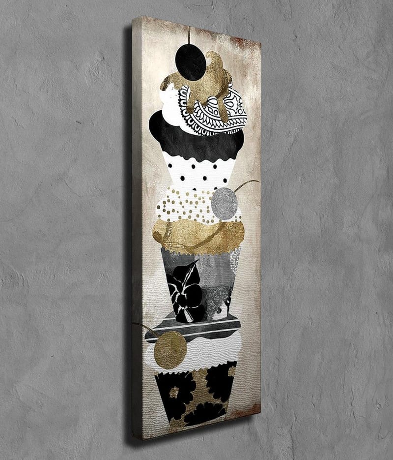 Dekorativ Canvastavla 30x80 cm - Flerfärgad - Inredning - Tavlor & konst - Canvastavlor