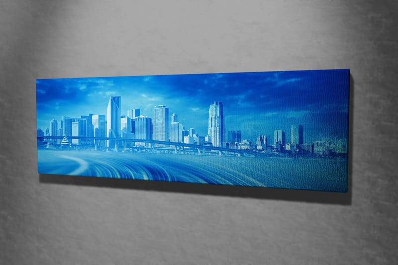 Dekorativ Canvastavla 30x80 cm - Flerfärgad - Inredning - Tavlor & konst - Canvastavlor