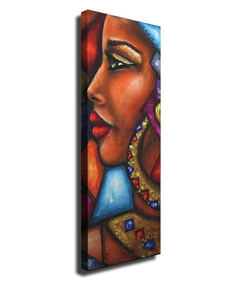 Dekorativ Canvastavla 30x80 cm - Flerfärgad - Inredning - Tavlor & konst - Canvastavlor