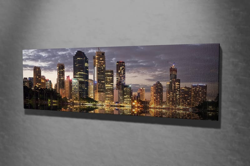 Dekorativ Canvastavla 30x80 cm - Flerfärgad - Inredning - Tavlor & konst - Canvastavlor