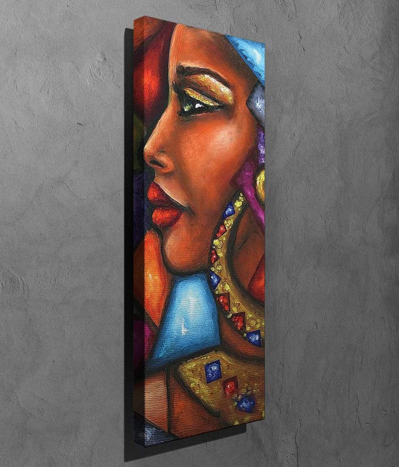 Dekorativ Canvastavla 30x80 cm - Flerfärgad - Inredning - Tavlor & konst - Canvastavlor