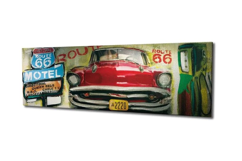 Dekorativ Canvastavla 30x80 cm - Flerfärgad - Inredning - Tavlor & konst - Canvastavlor