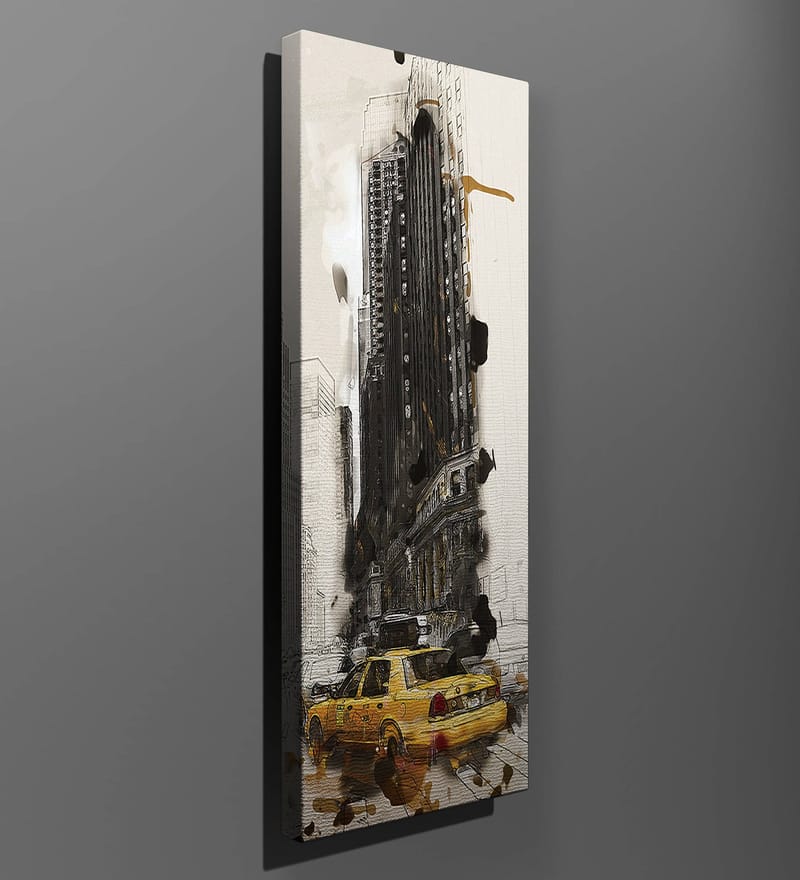 Dekorativ Canvastavla 30x80 cm - Flerfärgad - Inredning - Tavlor & konst - Canvastavlor