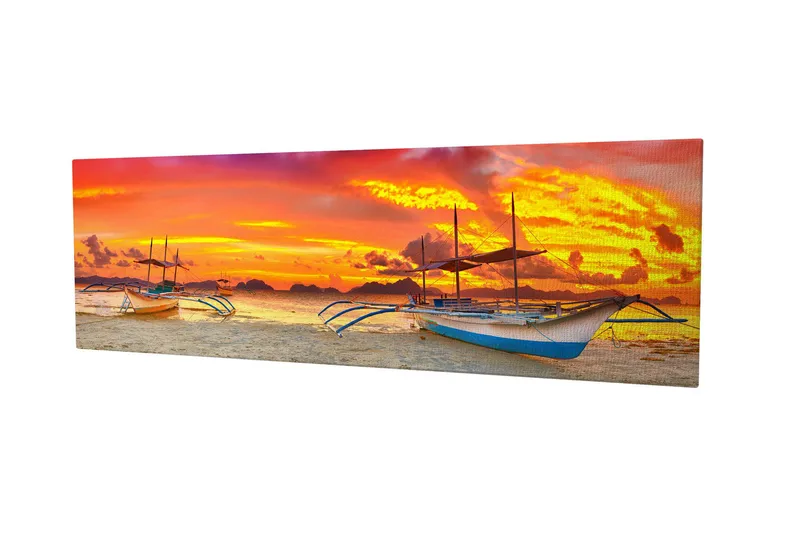 Dekorativ Canvastavla 30x80 cm - Flerfärgad - Inredning - Tavlor & konst - Canvastavlor