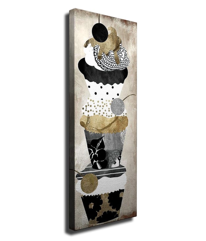 Dekorativ Canvastavla 30x80 cm - Flerfärgad - Inredning - Tavlor & konst - Canvastavlor