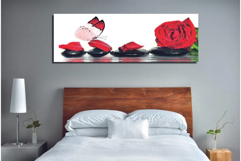 Dekorativ Canvastavla 30x80 cm - Flerfärgad - Inredning - Tavlor & konst - Canvastavlor