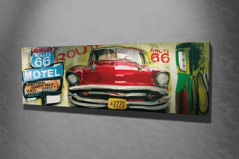 Dekorativ Canvastavla 30x80 cm - Flerfärgad - Inredning - Tavlor & konst - Canvastavlor