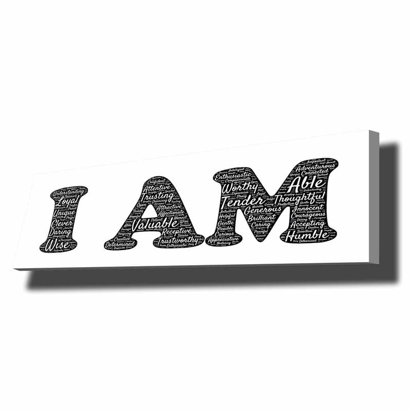 Dekorativ Canvastavla 30x90 cm - Flerfärgad - Inredning - Tavlor & konst - Canvastavlor