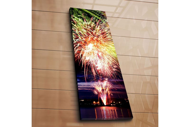 Dekorativ Canvastavla 30x90 cm - Flerfärgad - Inredning - Tavlor & konst - Canvastavlor