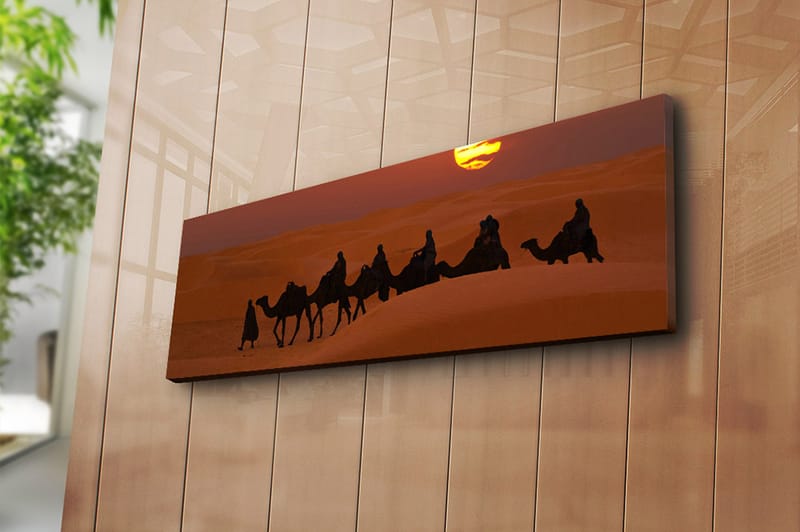 Dekorativ Canvastavla 30x90 cm - Flerfärgad - Inredning - Tavlor & konst - Canvastavlor
