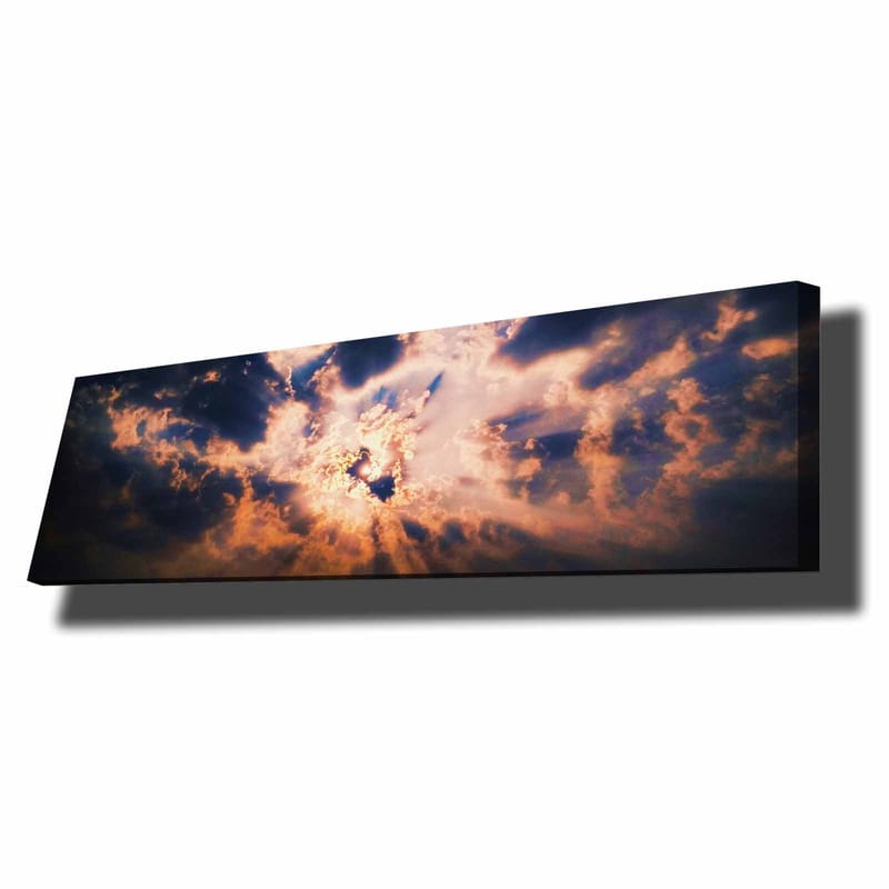 Dekorativ Canvastavla 30x90 cm - Flerfärgad - Inredning - Tavlor & konst - Canvastavlor