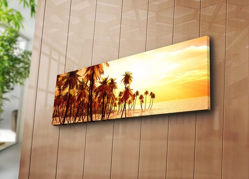 Dekorativ Canvastavla 30x90 cm - Flerfärgad - Inredning - Tavlor & konst - Canvastavlor