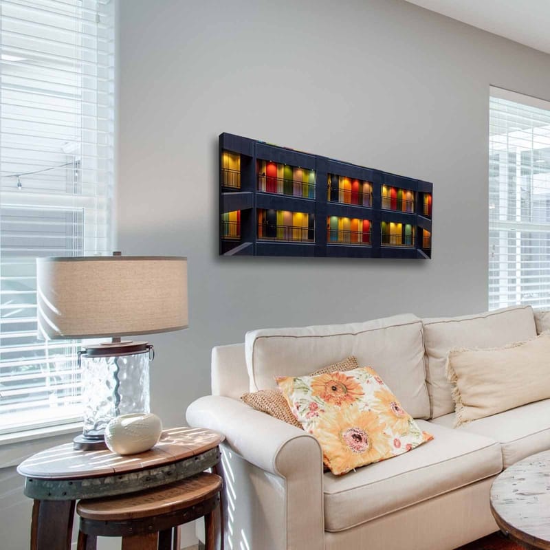 Dekorativ Canvastavla 30x90 cm - Flerfärgad - Inredning - Tavlor & konst - Canvastavlor