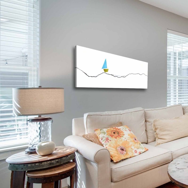 Dekorativ Canvastavla 30x90 cm - Flerfärgad - Inredning - Tavlor & konst - Canvastavlor