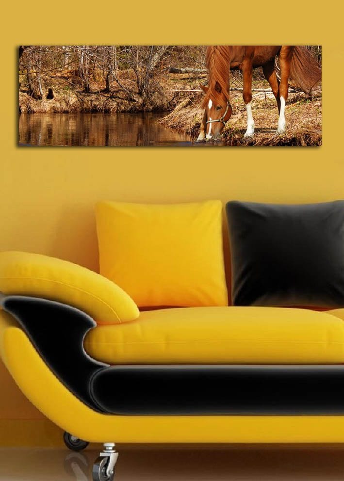 Dekorativ Canvastavla 30x90 cm - Flerfärgad - Inredning - Tavlor & konst - Canvastavlor