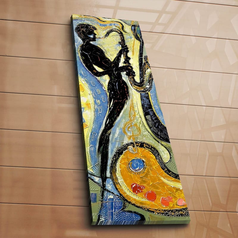 Dekorativ Canvastavla 30x90 cm - Flerfärgad - Inredning - Tavlor & konst - Canvastavlor