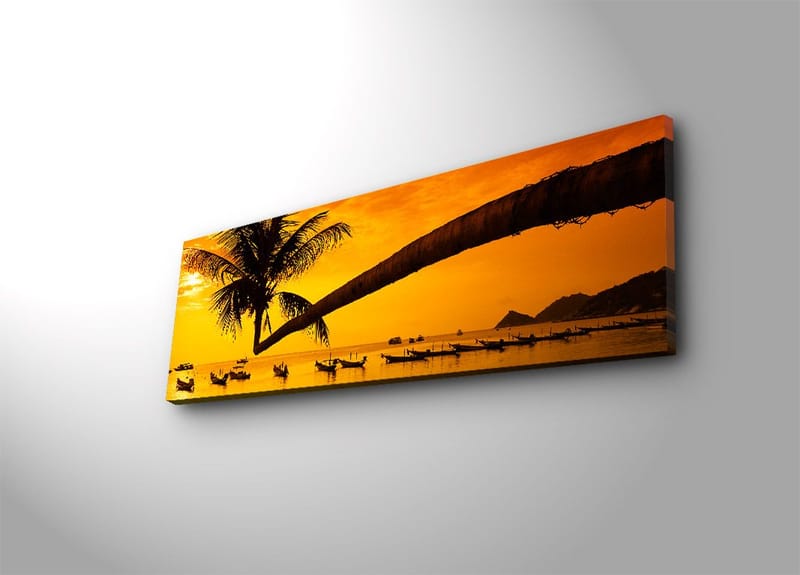 Dekorativ Canvastavla 30x90 cm, Flerfärgad