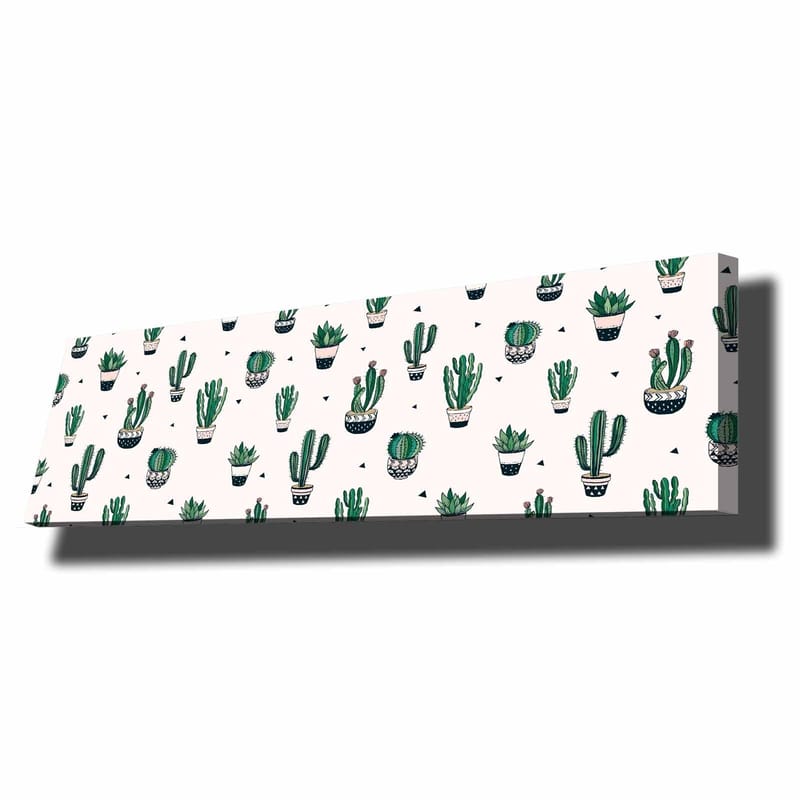 Dekorativ Canvastavla 30x90 cm, Flerfärgad