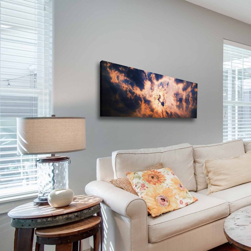 Dekorativ Canvastavla 30x90 cm - Flerfärgad - Inredning - Tavlor & konst - Canvastavlor