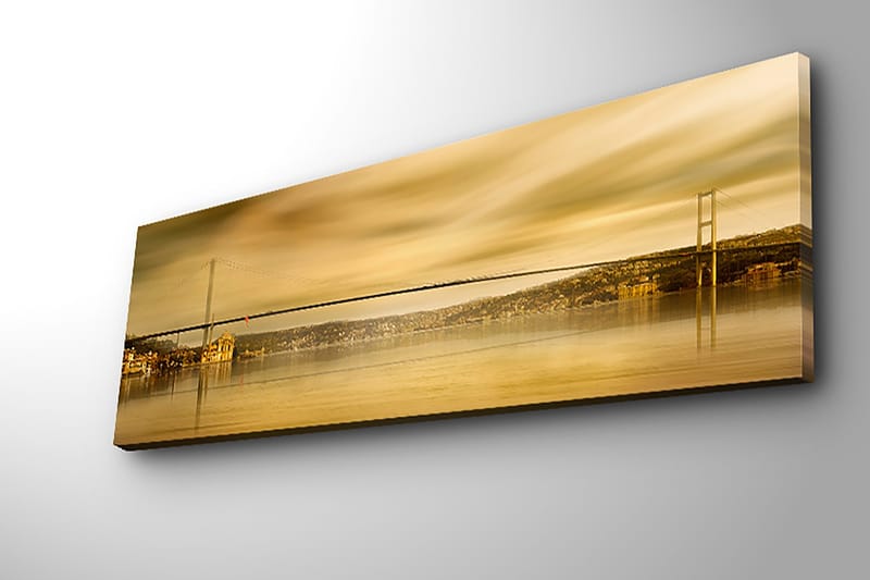 Dekorativ Canvastavla 30x90 cm - Flerfärgad - Inredning - Tavlor & konst - Canvastavlor