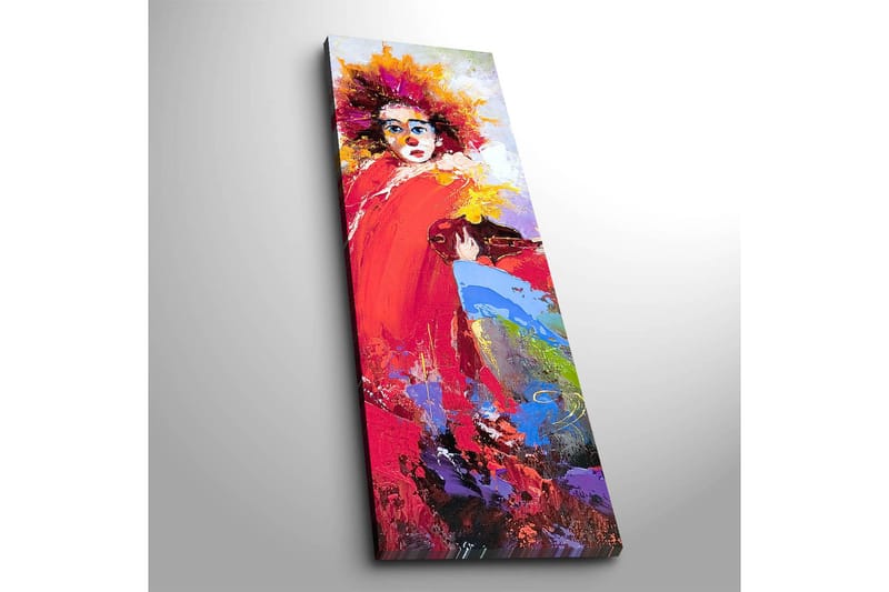 Dekorativ Canvastavla 30x90 cm - Flerfärgad - Inredning - Tavlor & konst - Canvastavlor