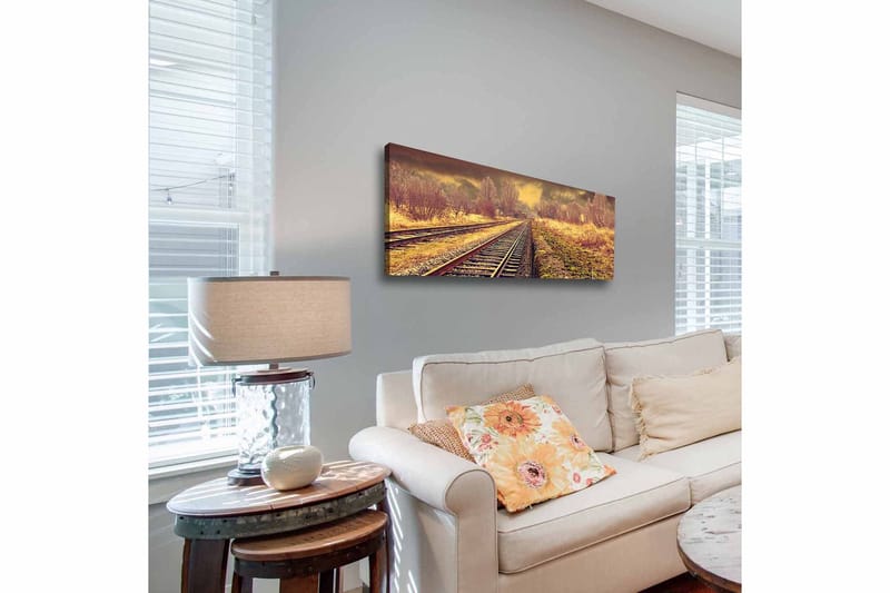 Dekorativ Canvastavla 30x90 cm - Flerfärgad - Inredning - Tavlor & konst - Canvastavlor