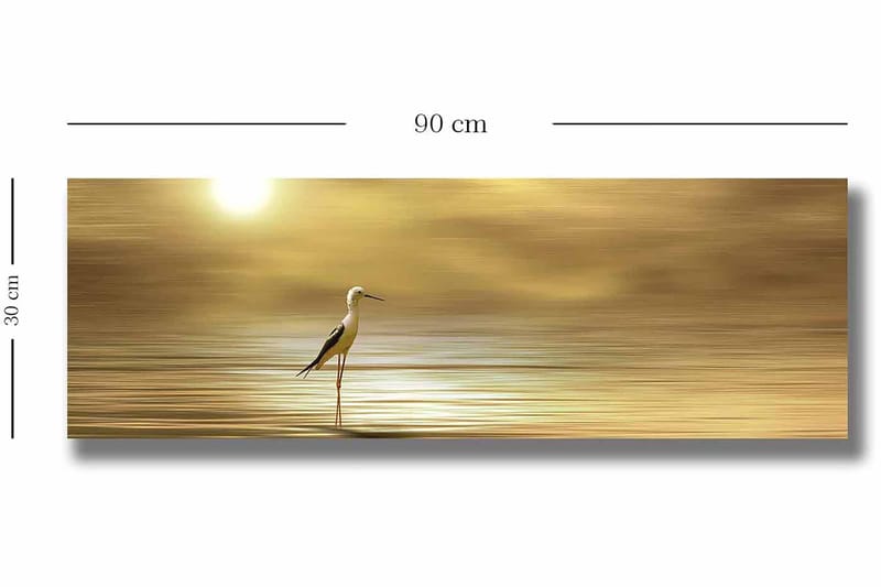 Dekorativ Canvastavla 30x90 cm - Flerfärgad - Inredning - Tavlor & konst - Canvastavlor