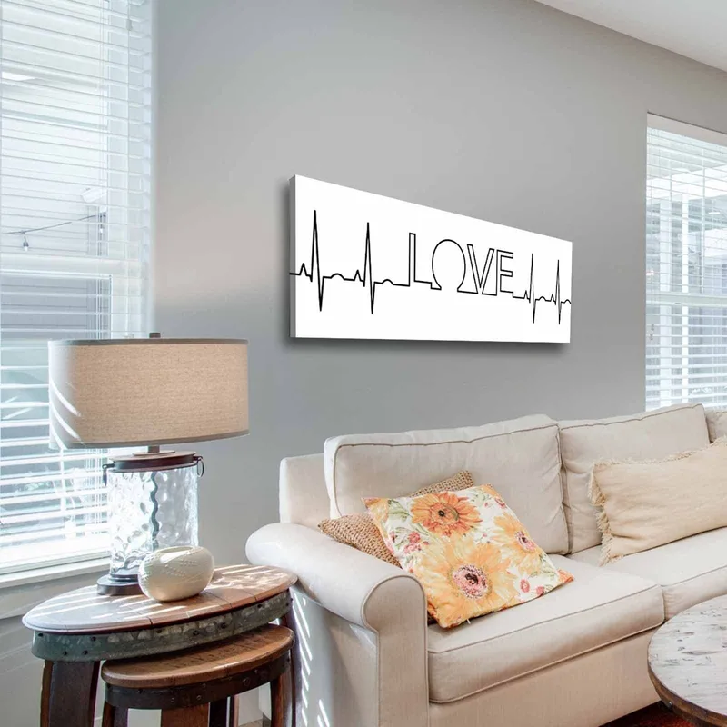 Dekorativ Canvastavla 30x90 cm, Flerfärgad