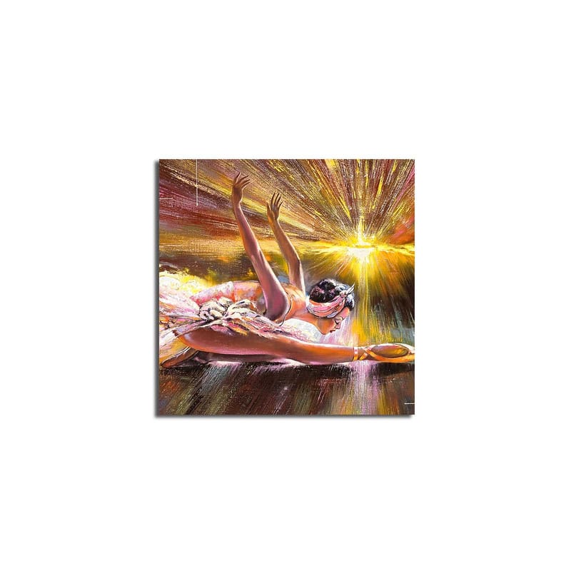 Dekorativ Canvastavla 45x45 cm - Flerfärgad - Inredning - Tavlor & konst - Canvastavlor