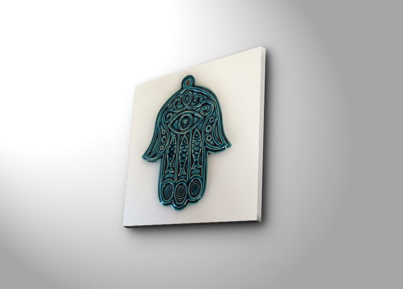 Dekorativ Canvastavla 45x45 cm - Flerfärgad - Inredning - Tavlor & konst - Canvastavlor