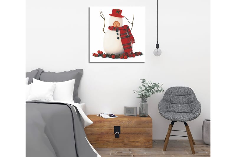 Dekorativ Canvastavla 45x45 cm - Flerfärgad - Inredning - Tavlor & konst - Canvastavlor